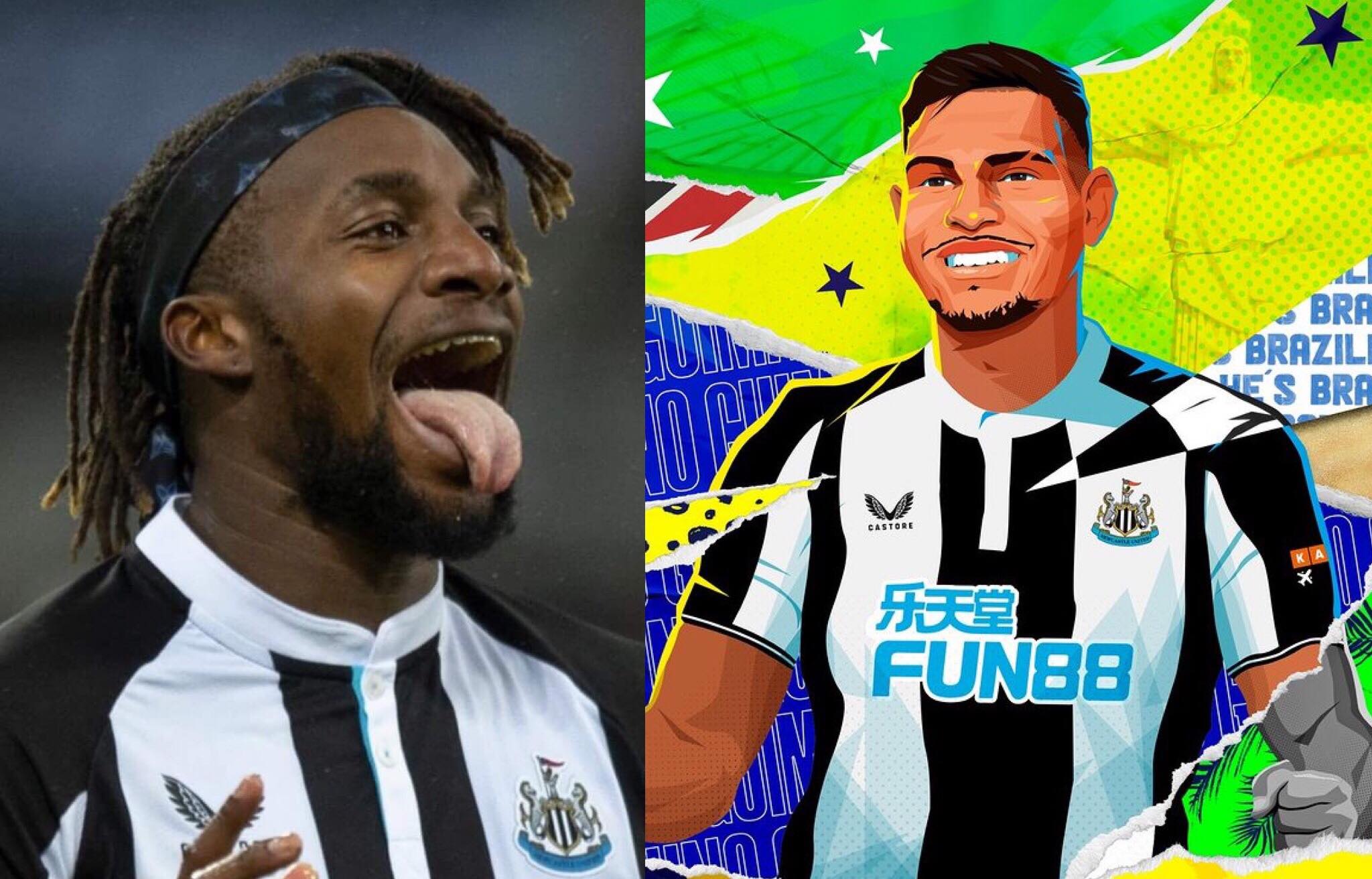  Saint-Maximin reacts to Bruno Guimaraes’ arrival at NUFC – Six words that say it all…