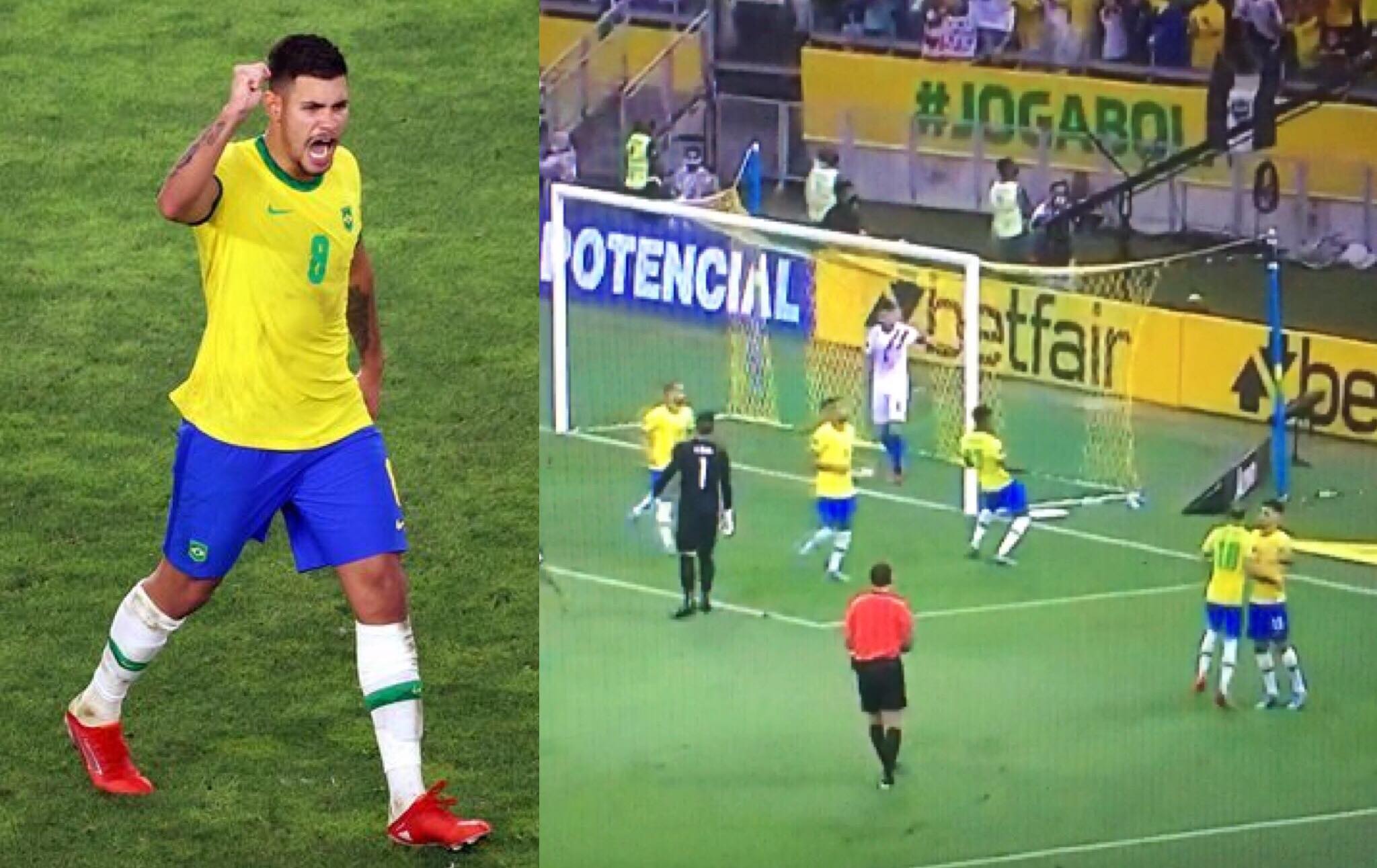 Watch Bruno Guimaraes’ assist as brilliant cameo helps Brazil batter Miguel Almiron’s Paraguay